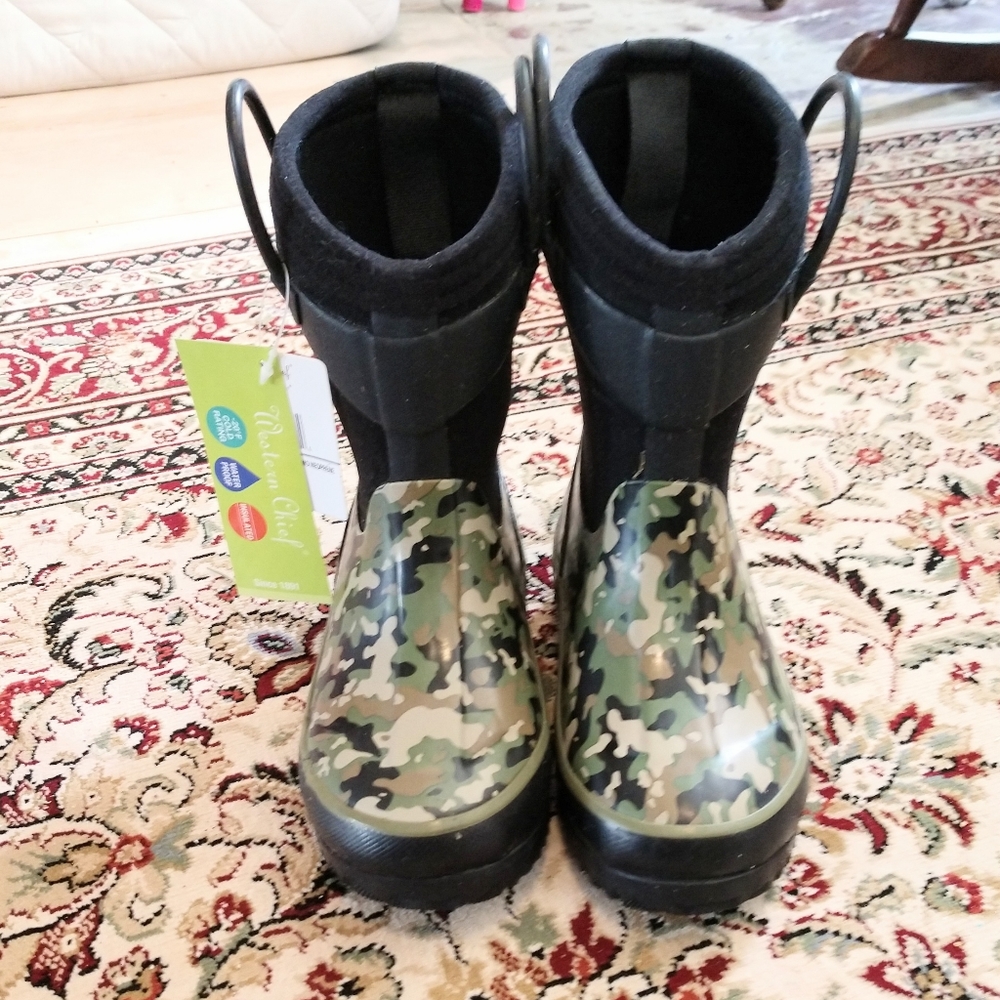 Wilderness Camo Neoprene Snow Rain Boots Waterproof -20F Western Chief 9/10